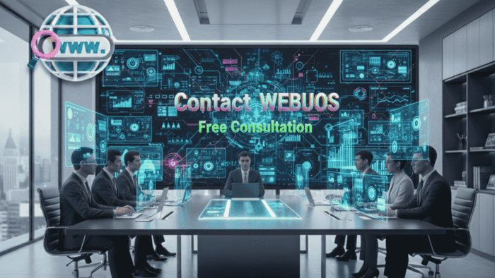 Contact WEBUOS for a Free Consultation to Grow Your Business - Image 1